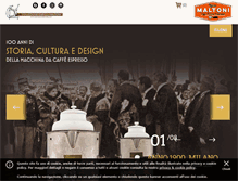 Tablet Screenshot of espressomadeinitaly.com